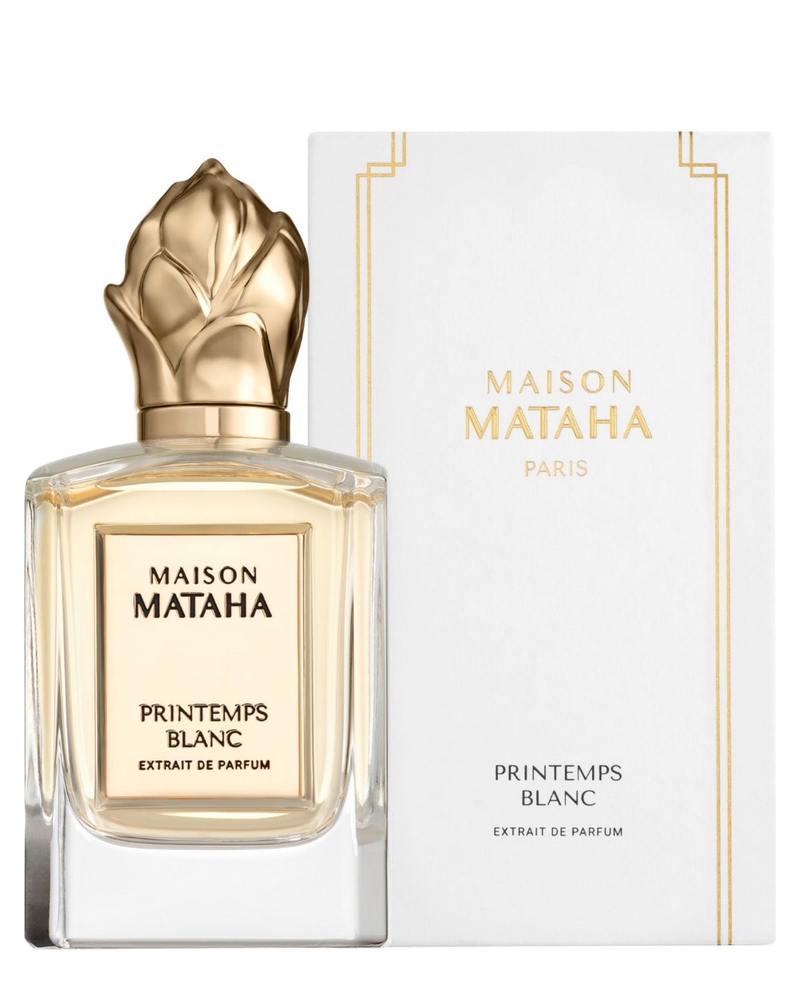 Extrait de parfum Printemps Blanc et son etui, Maison Mataha