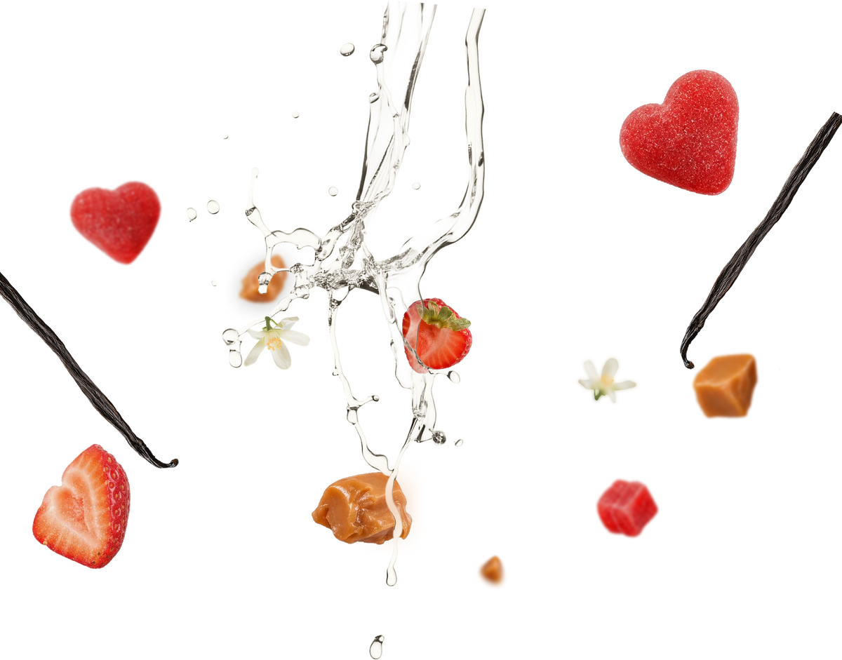 Notes olfactives Evasion Bonbon : fruits confits, sucre, vanille